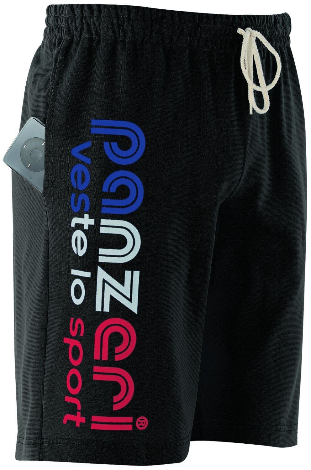 Panzeri Park B short noir/bleu/blanc/rouge