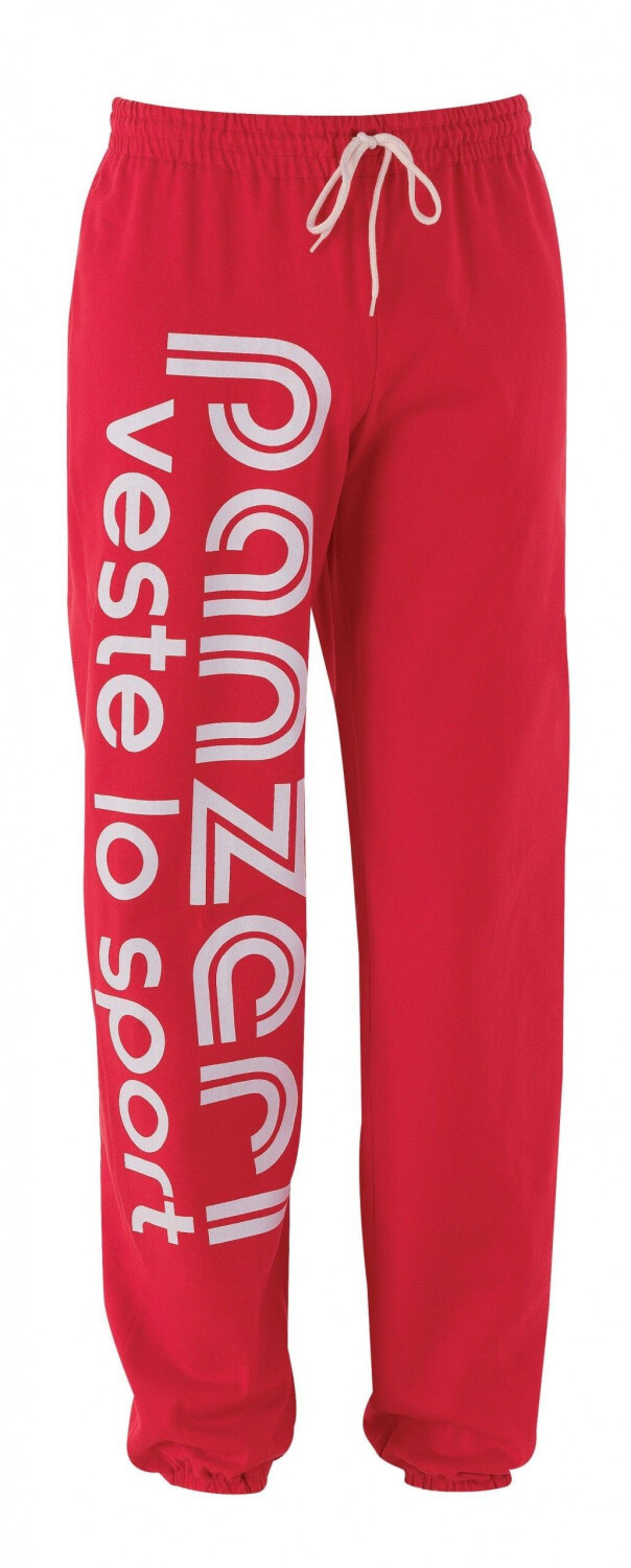 Panzeri Jogging Uni H rouge/blanc
