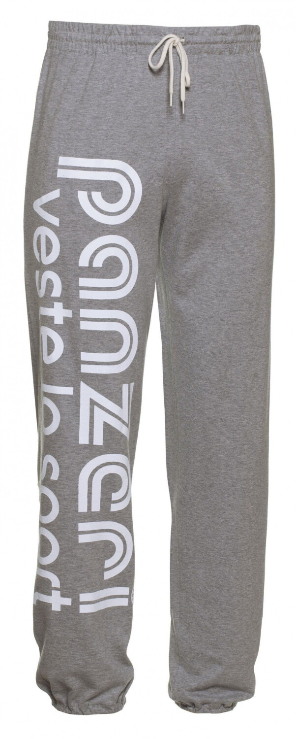 Panzeri Jogging Uni H gris chiné/blanc