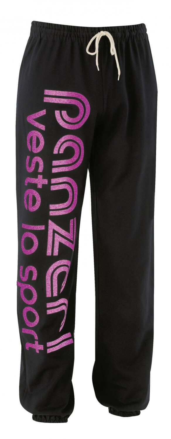 Panzeri Jogging Uni H noir/fuchsia nacré