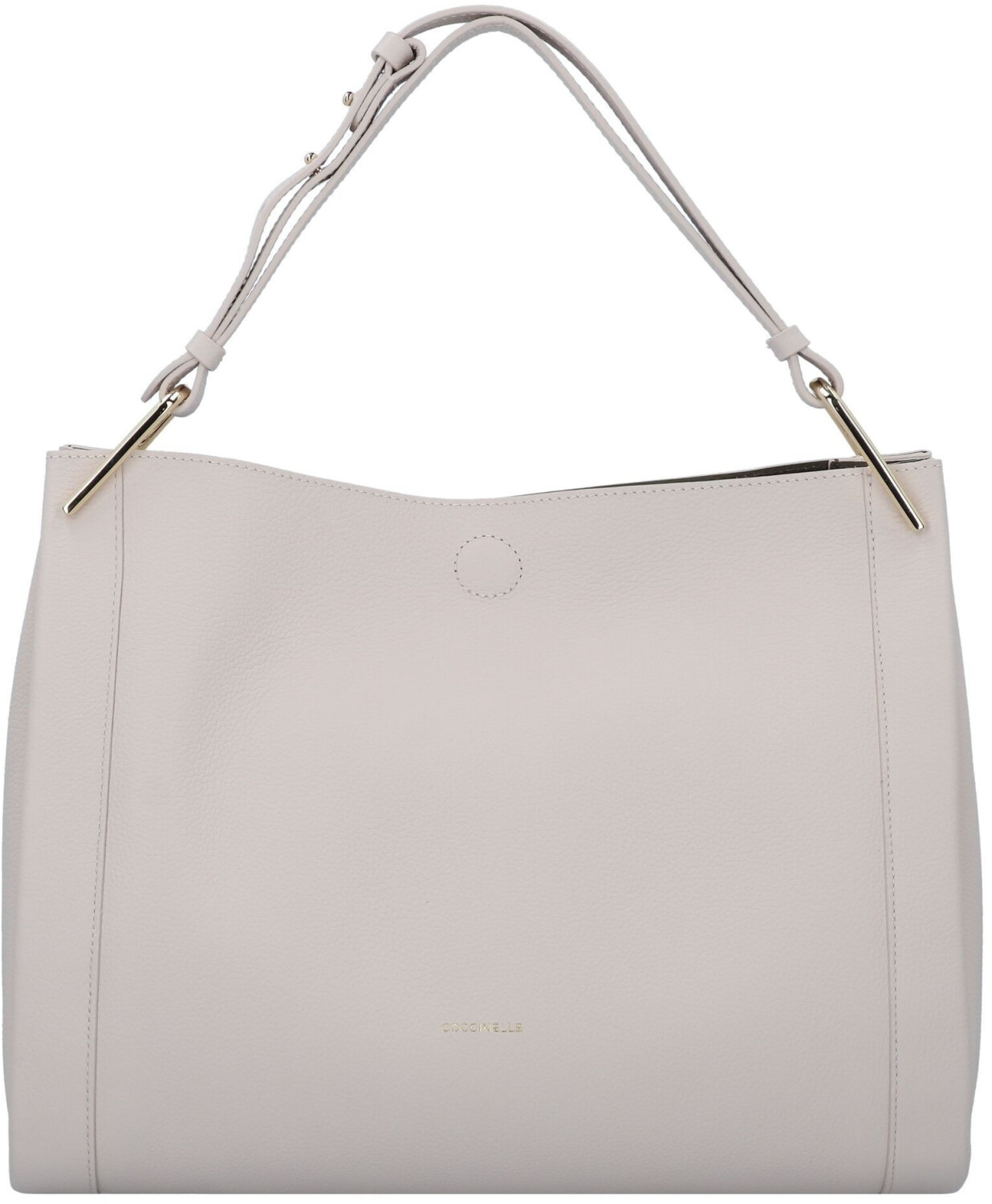 Coccinelle Wallace Tote Bag lambskin white