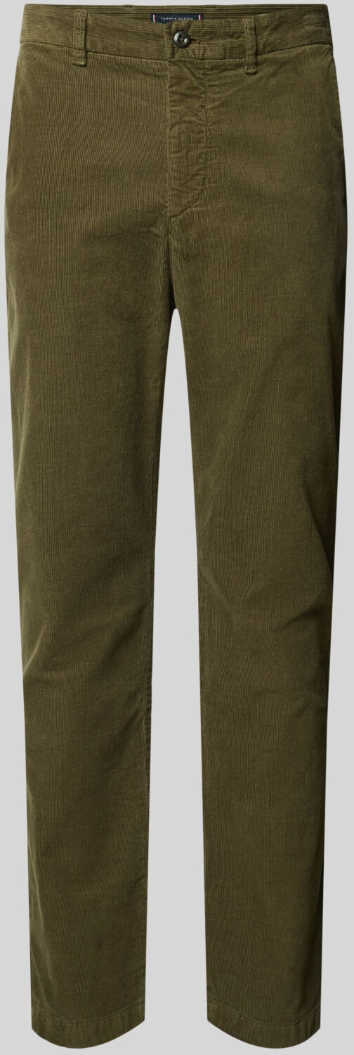 Tommy Hilfiger Stretch Cotton Corduroy Straight Chinos (MW0MW32932) olive