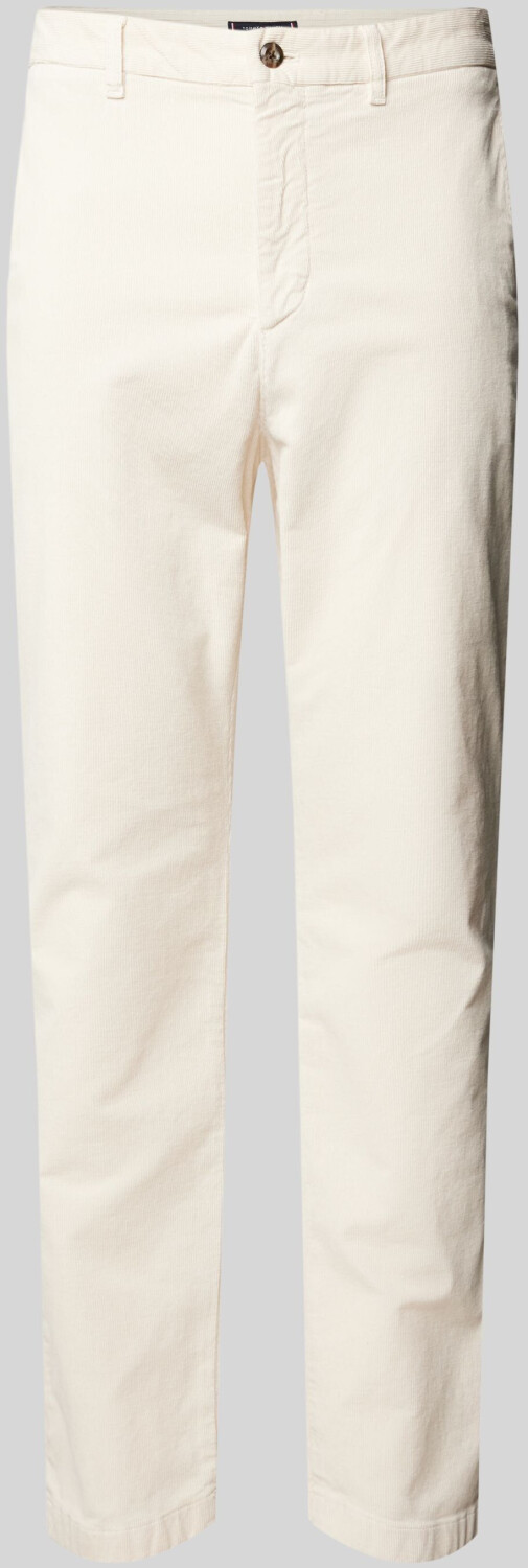 Tommy Hilfiger Stretch Cotton Corduroy Straight Chinos (MW0MW32932) weathered white
