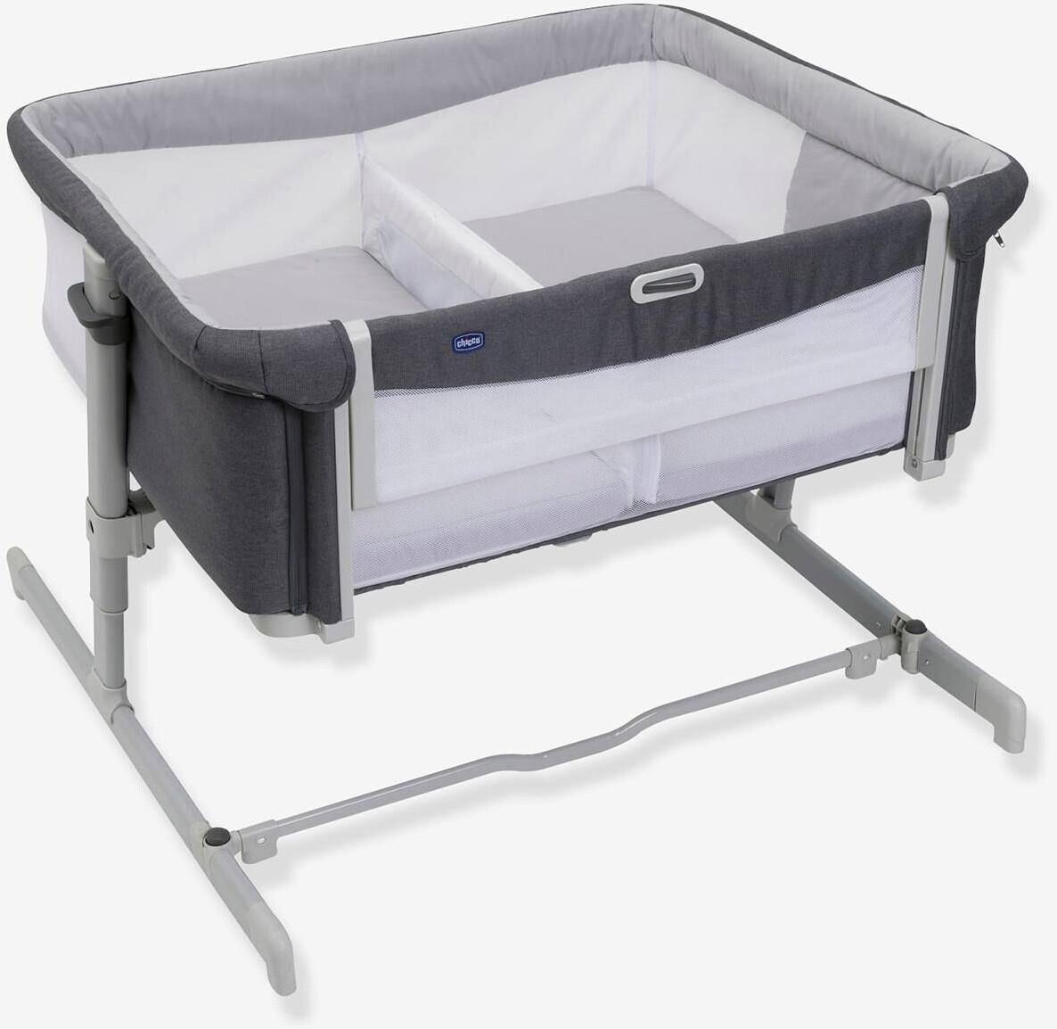 Chicco Next2me Twins grey