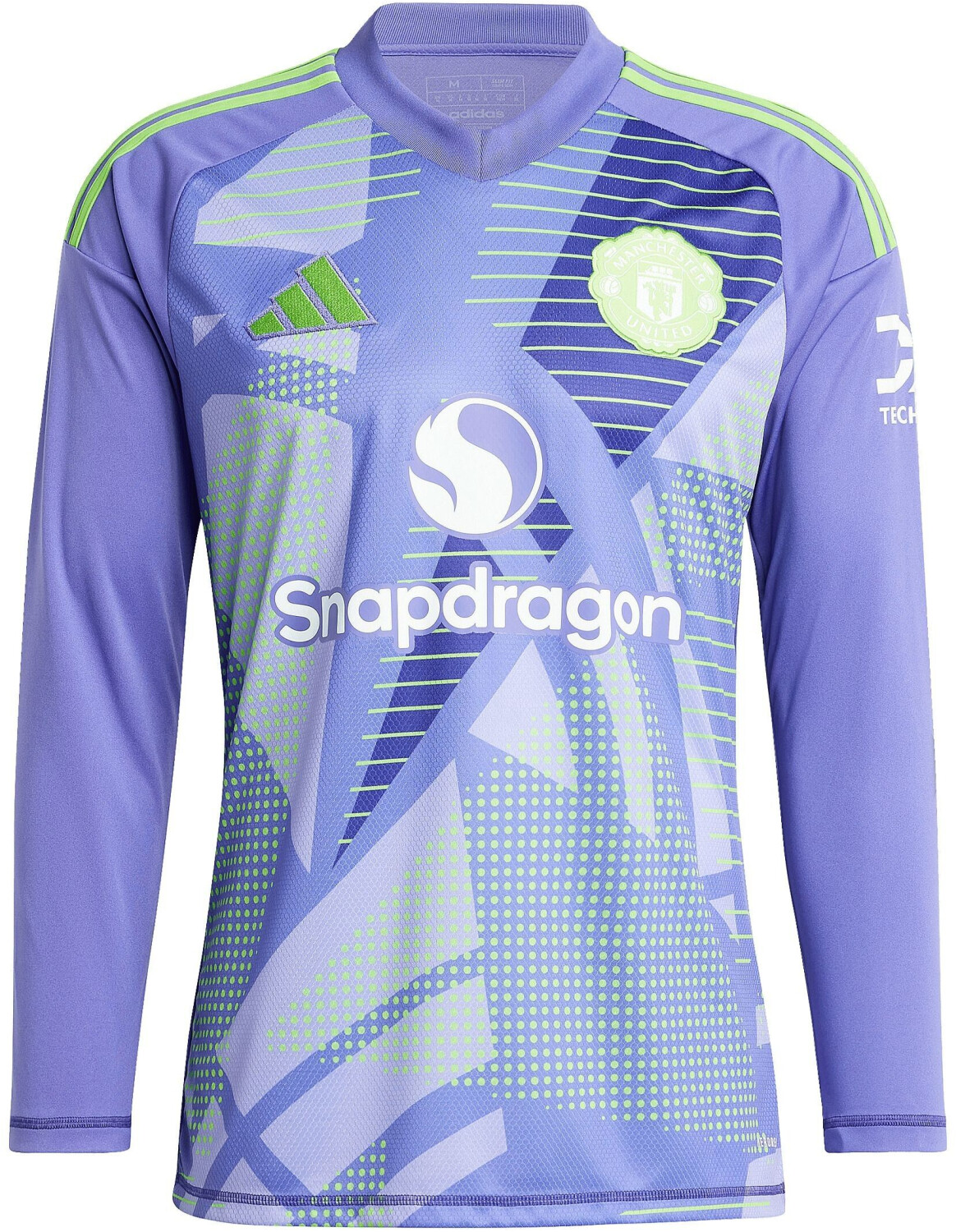 Adidas Manchester United Goalkeeper Shirt 2024/2025 lonsleeves purple