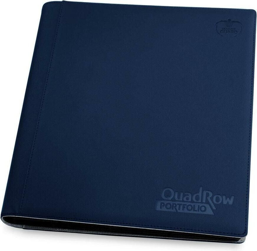 Ultimate Guard Quadrow Portfolio 480 24-Pocket Blue