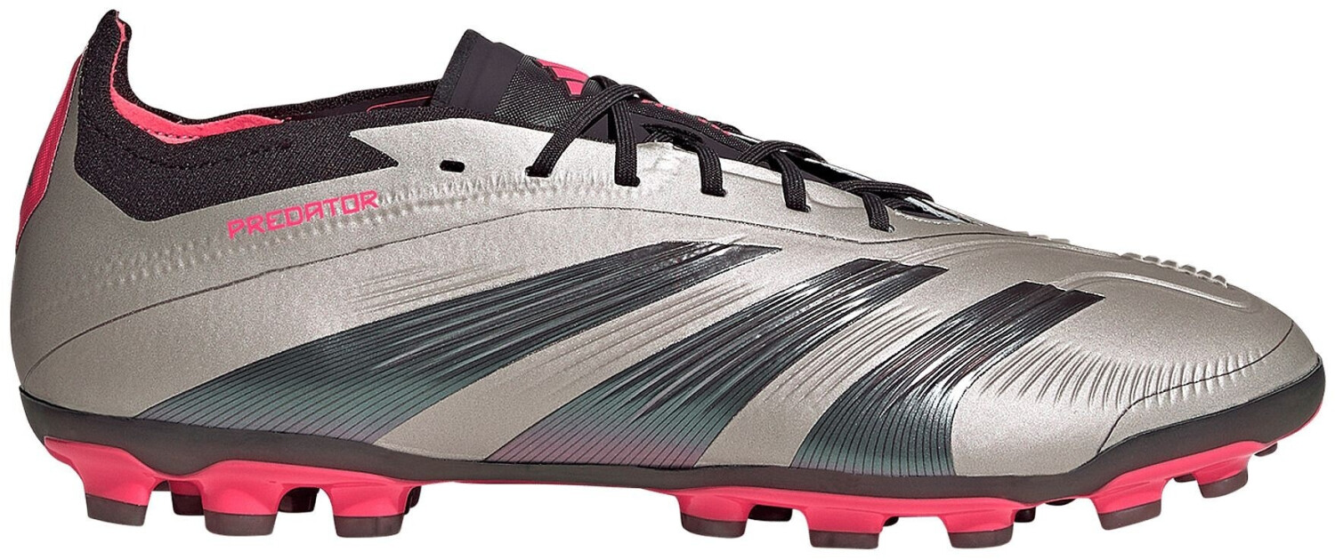 Adidas Predator Elite 2G/3G AG (IF6315) platinum metallic/aurora black/turbo