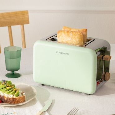 CREATE Grille-pain rétro pour tranches larges