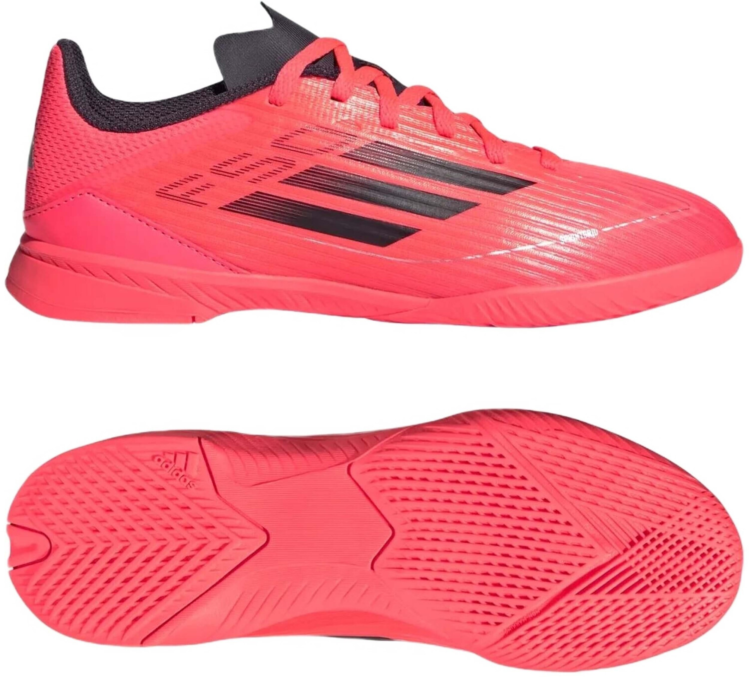 Adidas F50 League IN Jr (IF1369) turbo/aurora black/platinum metallic
