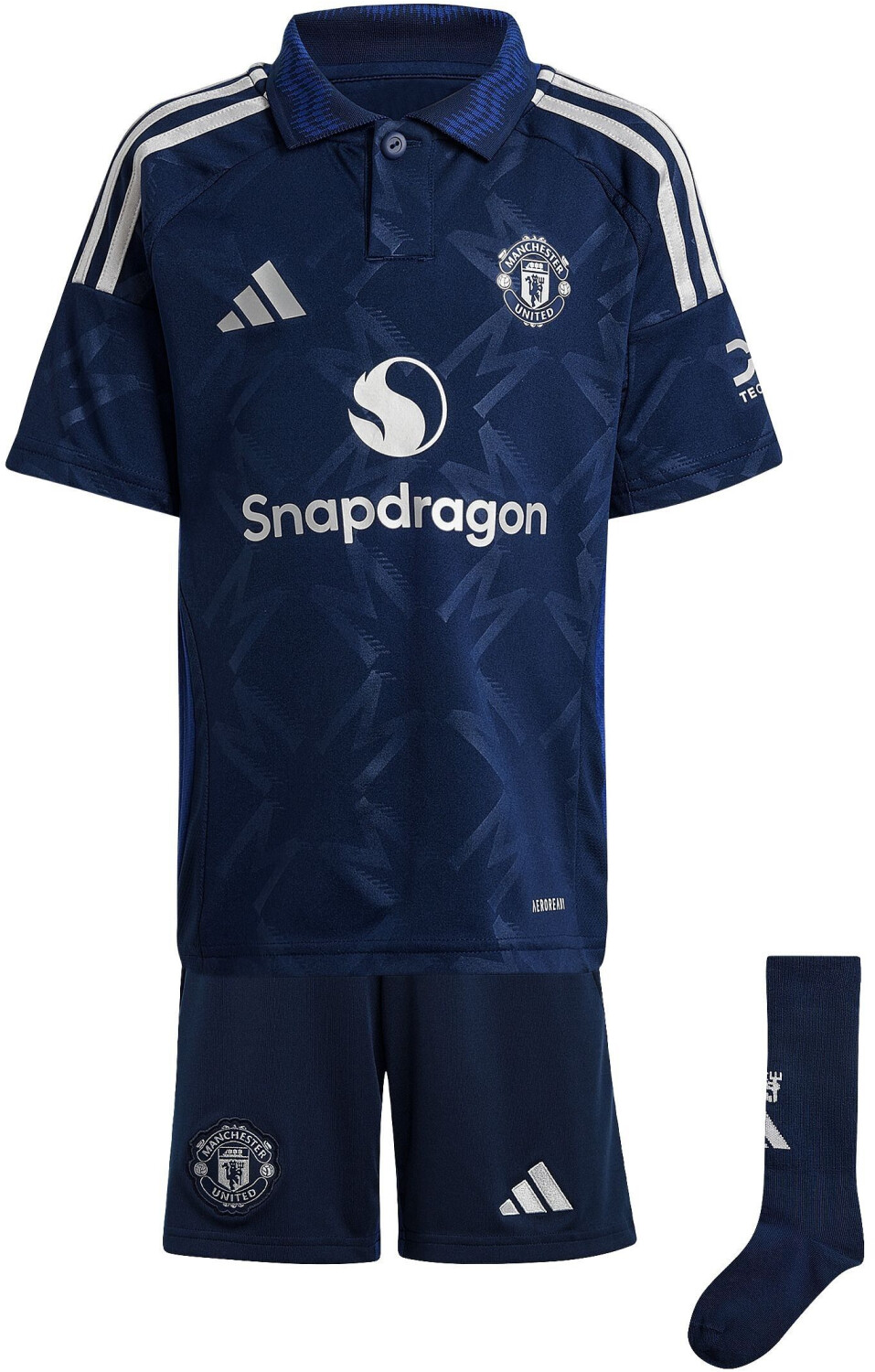 Adidas Manchester United Away Mini Kit 2024/2025