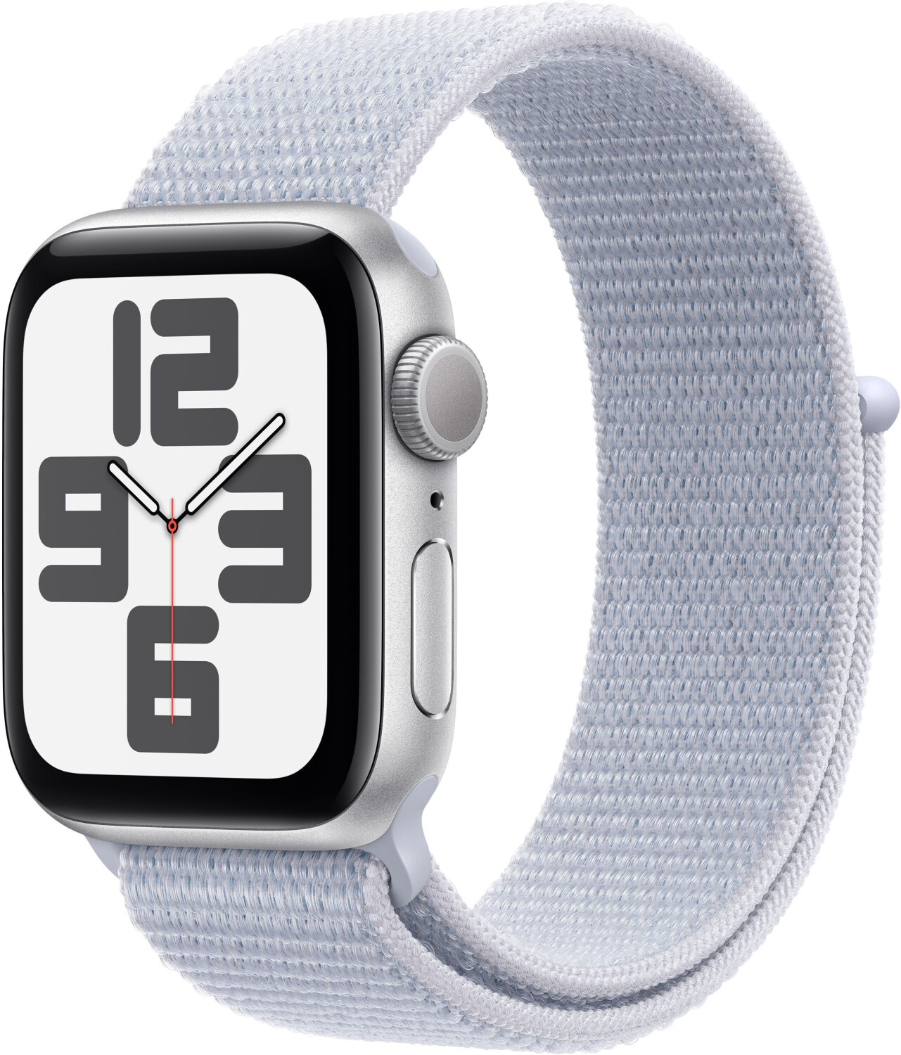 Apple Watch SE 2022 GPS 40mm Silver Sport Loop Blue Cloud