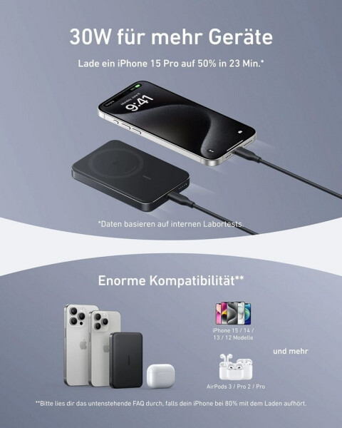 Anker MagGo Powerbank (10.000mAh, Slim), Bild 12