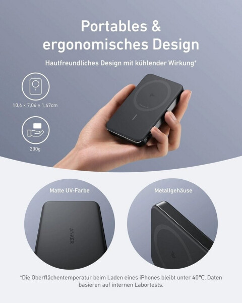 Anker MagGo Powerbank (10.000mAh, Slim), Bild 10