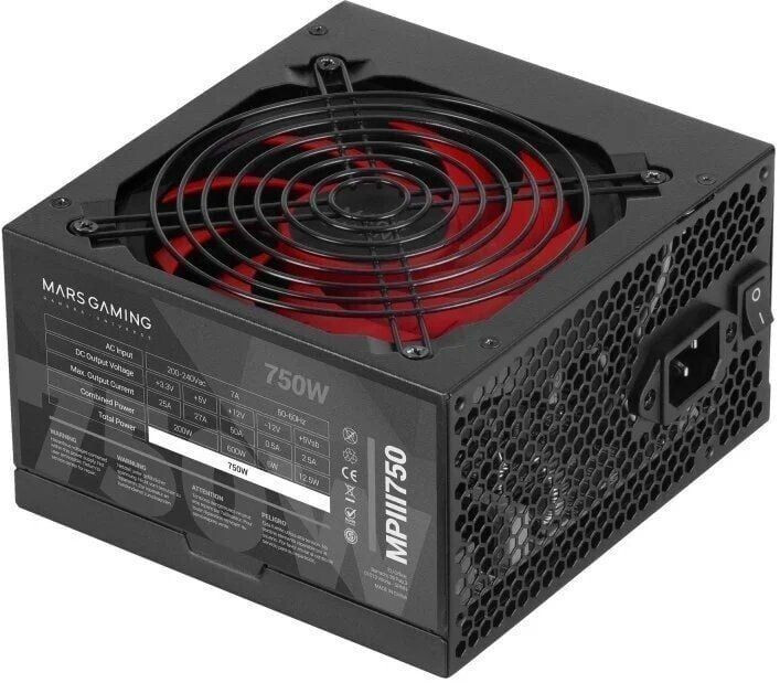Mars Gaming MPIII750 750W Black
