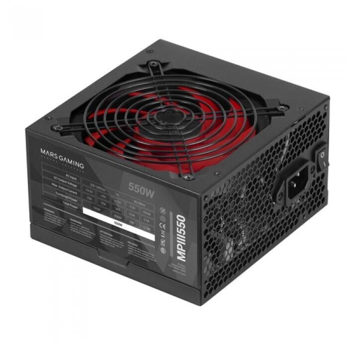 Mars Gaming MPIII550 550W Black