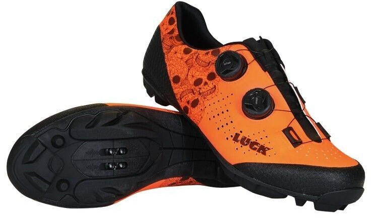 Luck Galaxy Skulls Mtb Shoes orange