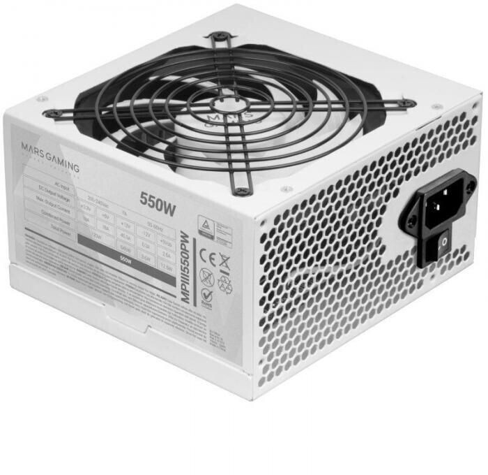 Mars Gaming MPIII550P White
