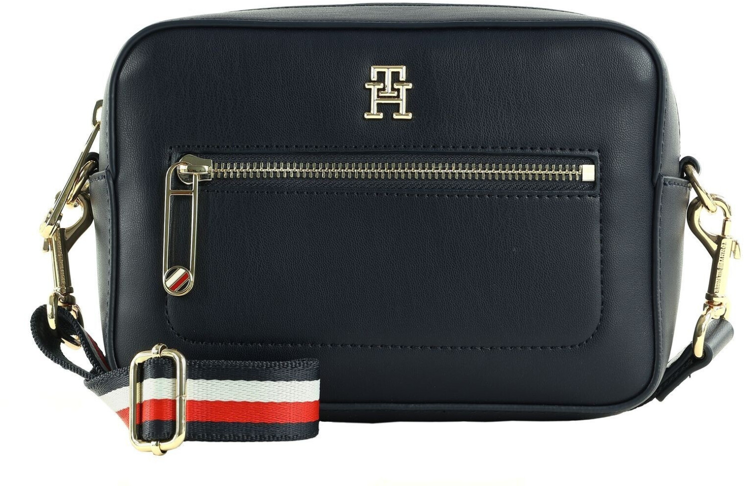 Tommy Hilfiger Iconic Signature Strap Camera Bag (AW0AW15864) space blue