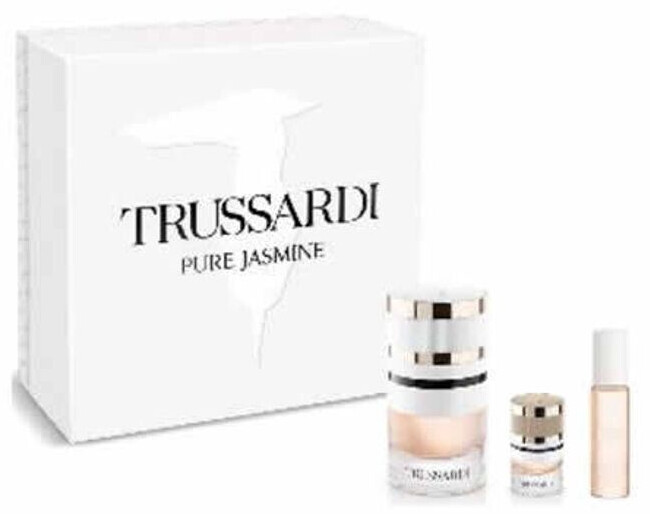 Trussardi Pure Jasmine Set EDP 60 ml + Mini-Size 7 ml + Travel-Size 10 ml