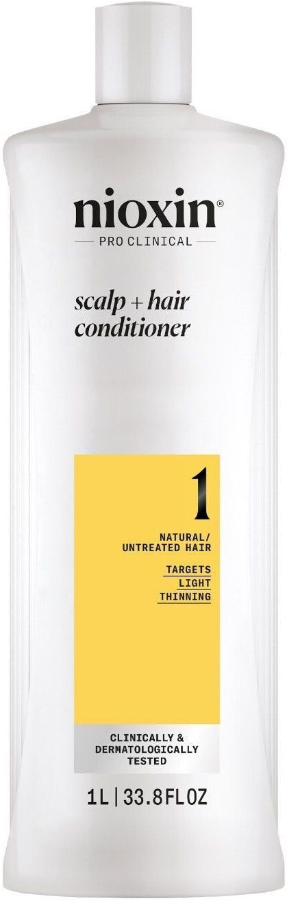 Nioxin System 1 Natural Hair Progressed Thinning Scalp Therapy Revitalizing Conditioner (1000 ml)