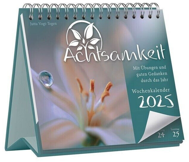 Lingen Verlag Achtsamkeit Wochenkalender 2025 Mit Übungen und guten
