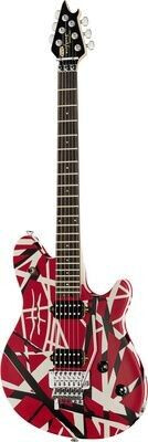 EVH WOLFGANG STRIPED SPECIAL EBO RED BLACK WHITE