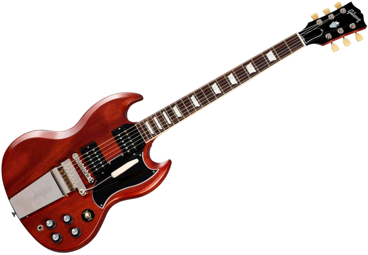 Gibson SG Standard '61 Faded Maestro Vibrola vintage cherry