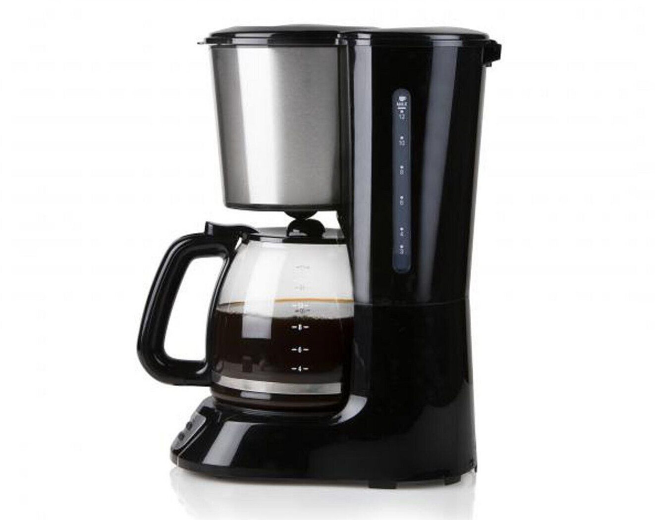 DOMO Cafetière filtre 12 tasses DO708K noir