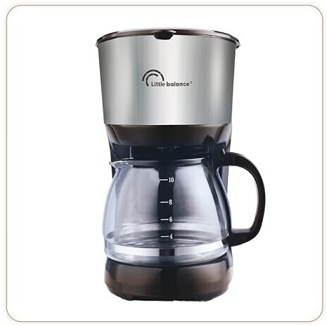 Little Balance Cafetière filtre 10 tasses noire