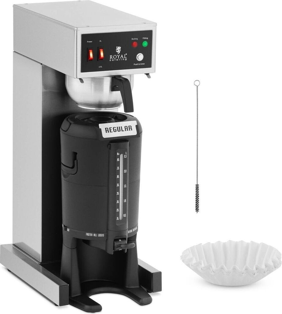 Royal Catering Cafetière filtre 2,5 L
