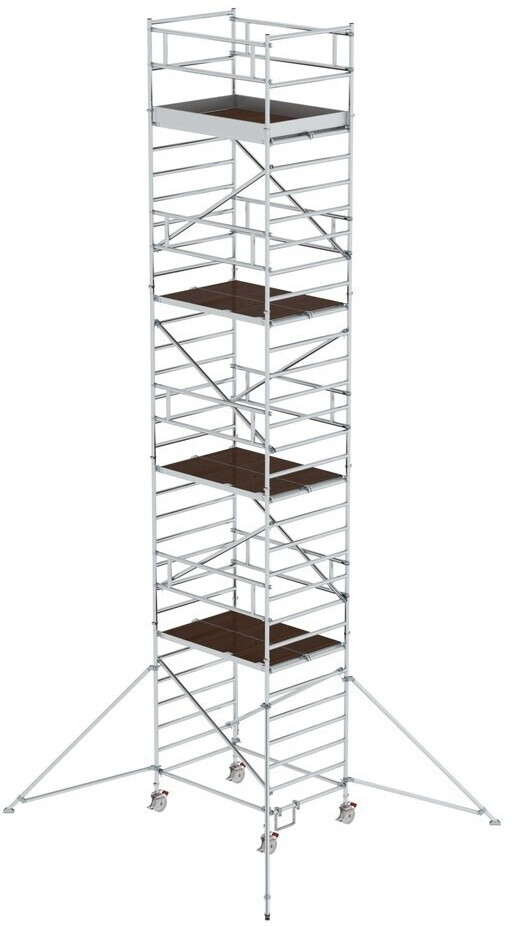 Munk Rollgerüst 1,35 x 1,80 m mit Ausleger & Doppel-Plattform 10350 (167836)