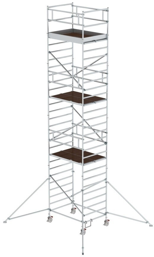Munk Rollgerüst 1,35 x 1,80 m mit Ausleger & Doppel-Plattform 9350 (167736)