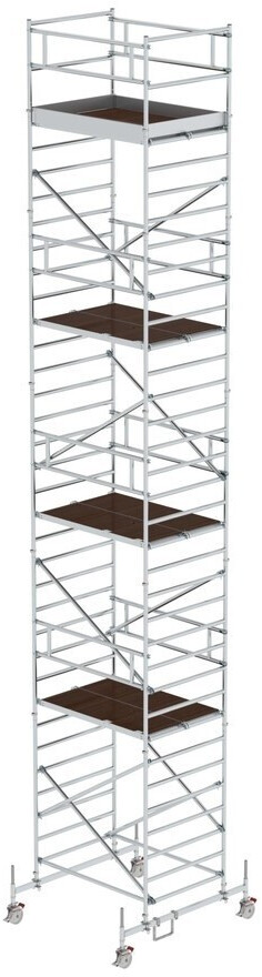 Munk Rollgerüst 1,35 x 1,80 m mit Fahrbalken & Doppel-Plattform 11450 (173936)