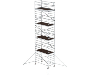 Munk Rollgerüst 1,35 x 2,45 m mit Ausleger & Doppel-Plattform 10350 (168836)