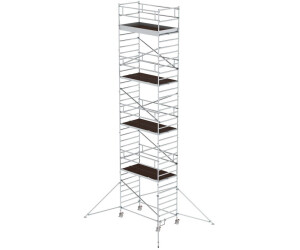 Munk Rollgerüst 1,35 x 2,45 m mit Ausleger & Doppel-Plattform 11350 (168936)