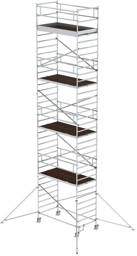 Munk Rollgerüst 1,35 x 2,45 m mit Ausleger & Doppel-Plattform 11350 (168936)