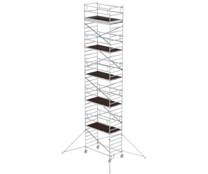 Munk Rollgerüst 1,35 x 2,45 m mit Ausleger & Doppel-Plattform 12350 (168036)
