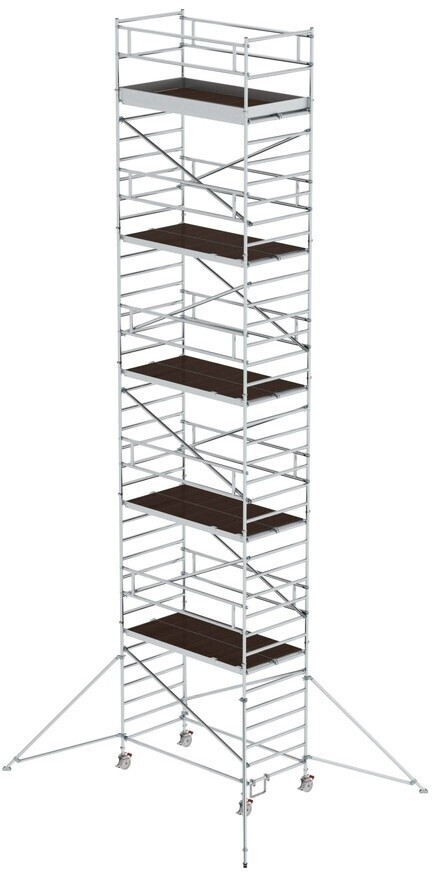 Munk Rollgerüst 1,35 x 2,45 m mit Ausleger & Doppel-Plattform 12350 (168036)