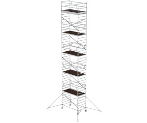 Munk Rollgerüst 1,35 x 2,45 m mit Ausleger & Doppel-Plattform 13350 (168136)