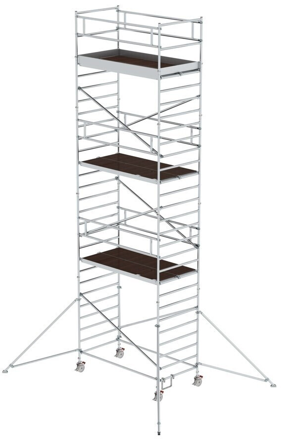 Munk Rollgerüst 1,35 x 2,45 m mit Ausleger & Doppel-Plattform 9350 (168736)
