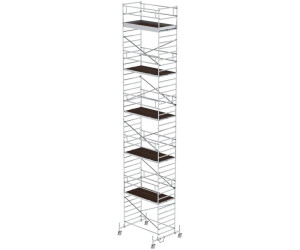 Munk Rollgerüst 1,35 x 2,45 m mit Fahrbalken & Doppel-Plattform 13450 (174136)