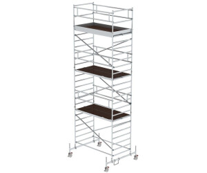 Munk Rollgerüst 1,35 x 2,45 m mit Fahrbalken & Doppel-Plattform 8450 (174636)