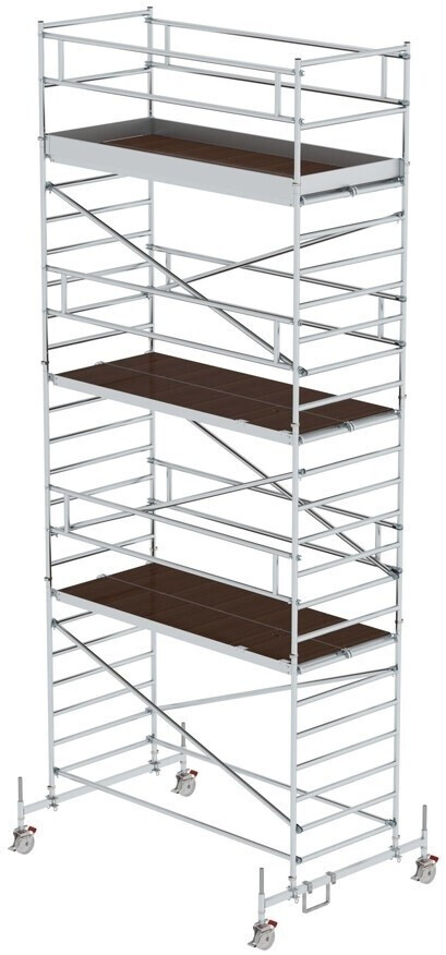 Munk Rollgerüst 1,35 x 3,0 m mit Fahrbalken und Doppel-Plattform 8450 (175636)