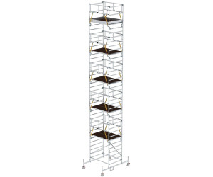 Munk Rollgerüst SG 1,35 x 1,80 m mit Fahrbalken & Doppel-Plattform 12540 (173037)
