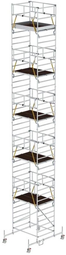 Munk Rollgerüst SG 1,35 x 1,80 m mit Fahrbalken & Doppel-Plattform 13620 (173137)