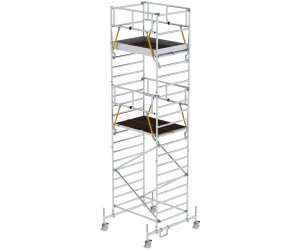 Munk Rollgerüst SG 1,35 x 1,80 m mit Fahrbalken & Doppel-Plattform 7780 (173537)