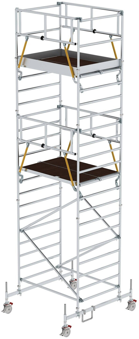 Munk Rollgerüst SG 1,35 x 1,80 m mit Fahrbalken & Doppel-Plattform 7780 (173537)