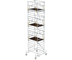 Munk Rollgerüst SG 1,35 x 1,80 m mit Fahrbalken & Doppel-Plattform 8620 (173637)