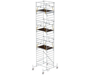 Munk Rollgerüst SG 1,35 x 1,80 m mit Fahrbalken & Doppel-Plattform 9740 (173737)