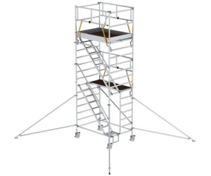 Munk Rollgerüst SG 1,35 x 1,80 m mit Schrägaufstiegen & Ausleger 6470 (167201)